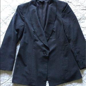 Guess satin 3/4 sleeve blazer size S